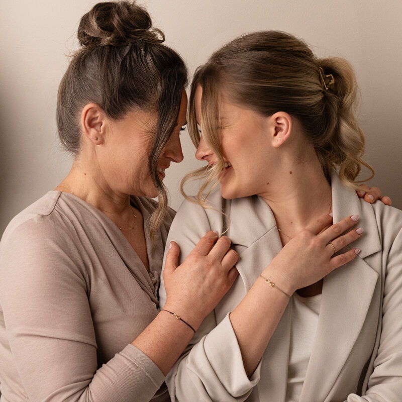 Freundschaftsarmband SCHUTZENGEL, 14 Karat Gelbgold