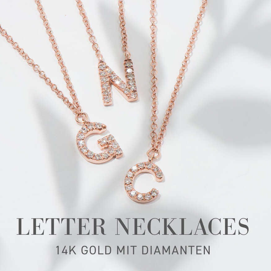Halskette Bar Diamanten, 18 Karat Weigold