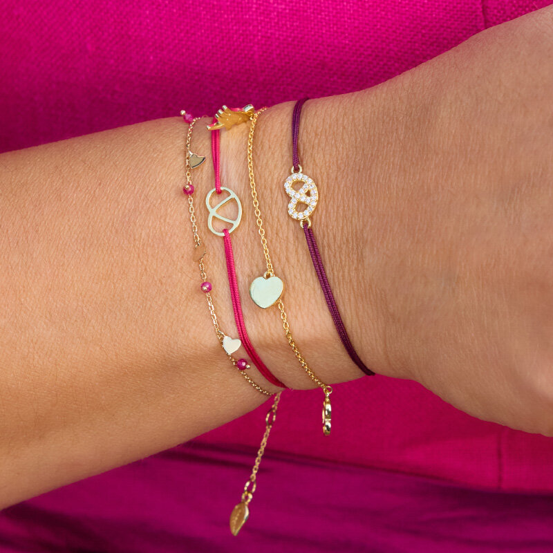 Ohrhnger Barock Pearls, 14 Karat Gelbgold