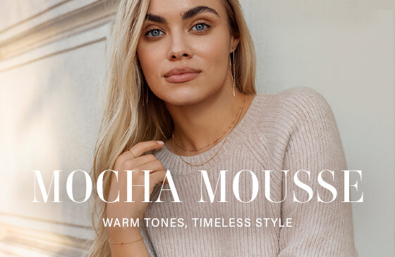 Leaf Jewelry - Mocha Mousse Kollektion