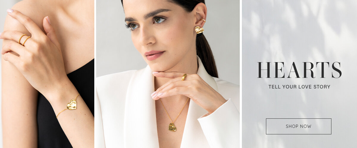 Leaf Jewelry - Hearts Collection