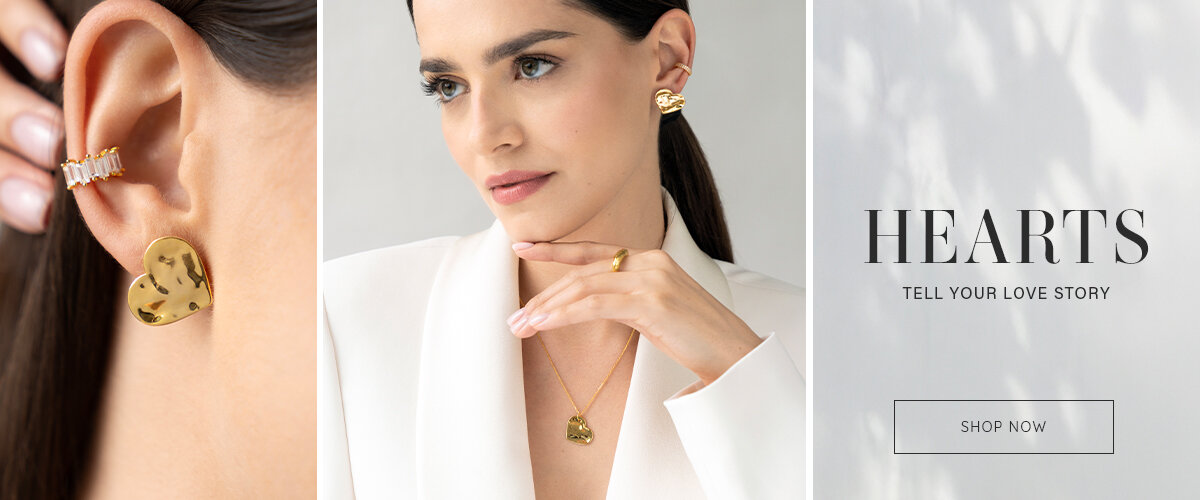 Leaf Jewelry - Hearts Collection