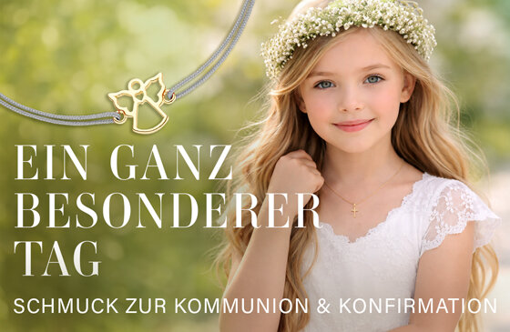 Leaf Jewelry - Geschenke zur Kommunion und Konfirmation