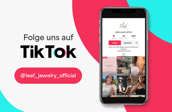 Leaf Jewelry - Folge uns auf TikTok
