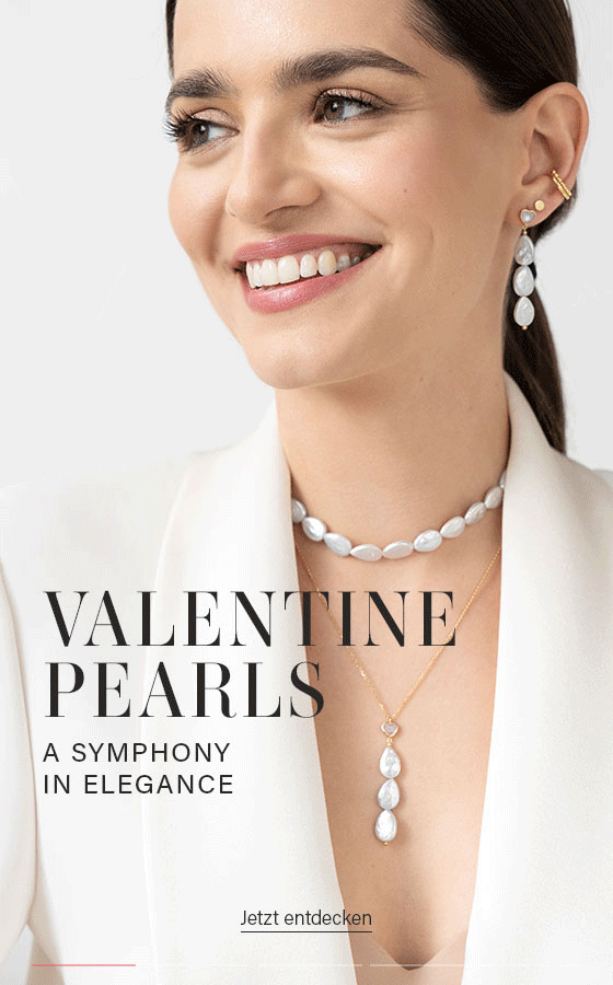 Leaf Jewelry - Valentine Pearls