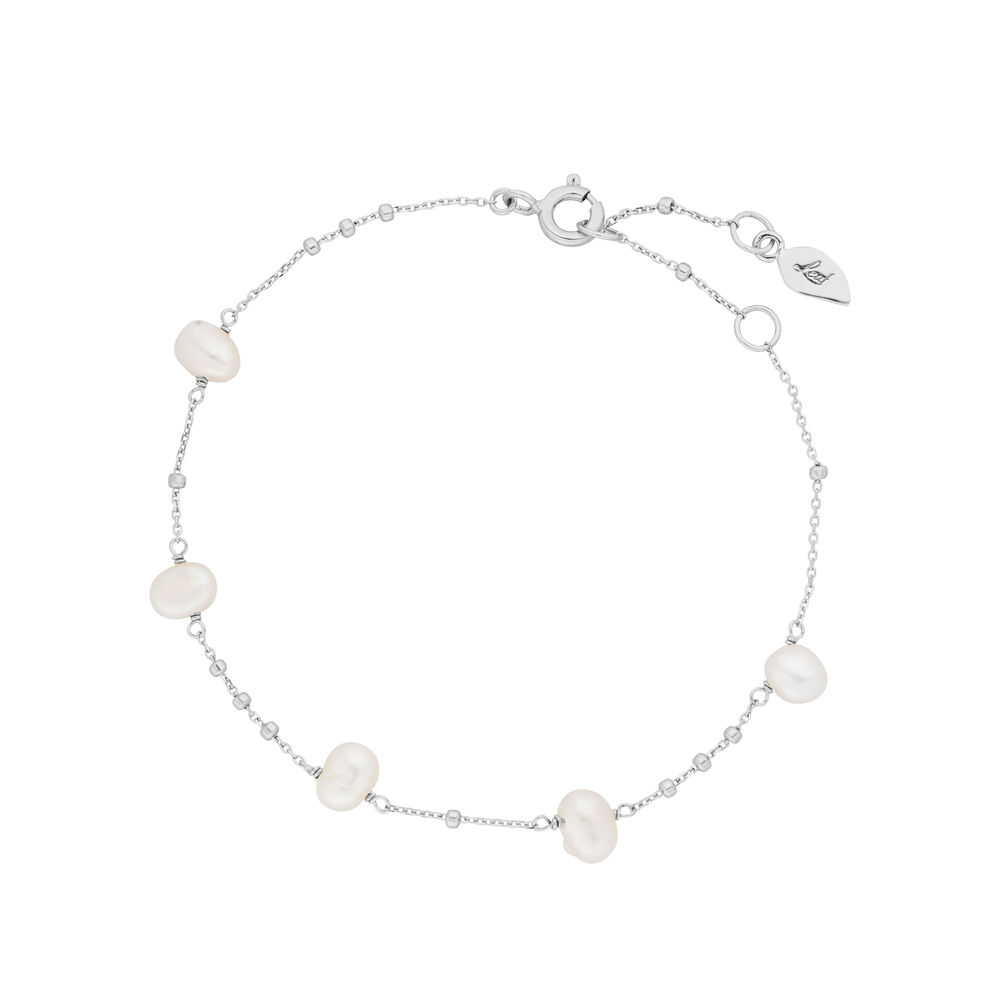 Armkette Perle, 925 Sterlingsilber