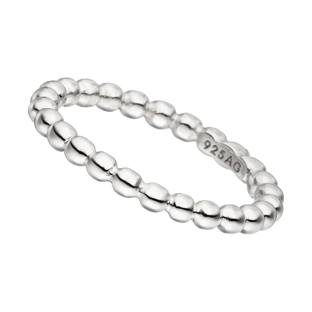 Ball-Ring, dick, 925 Sterlingsilber