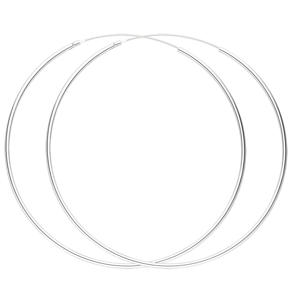 Creolen Pure, 70mm, 925 Sterlingsilber