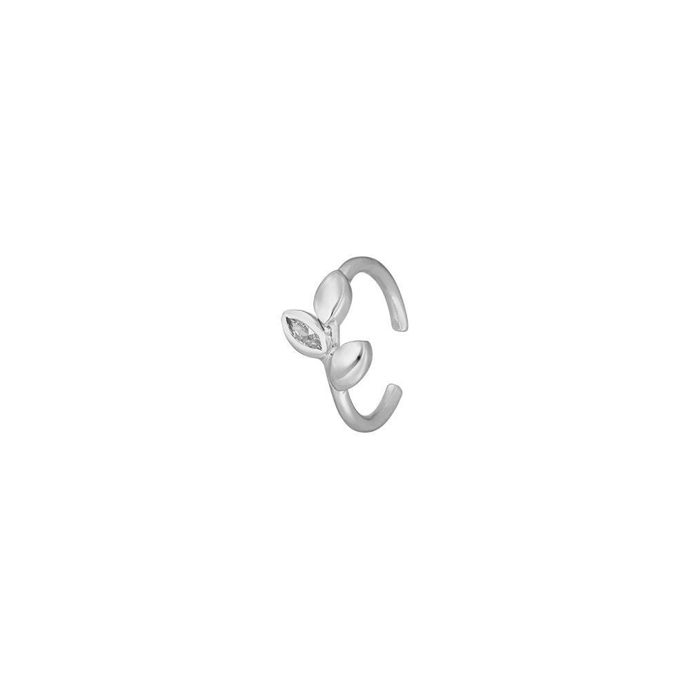 Earcuff Sweet Branch, 925 Sterlingsilber, rhodiniert