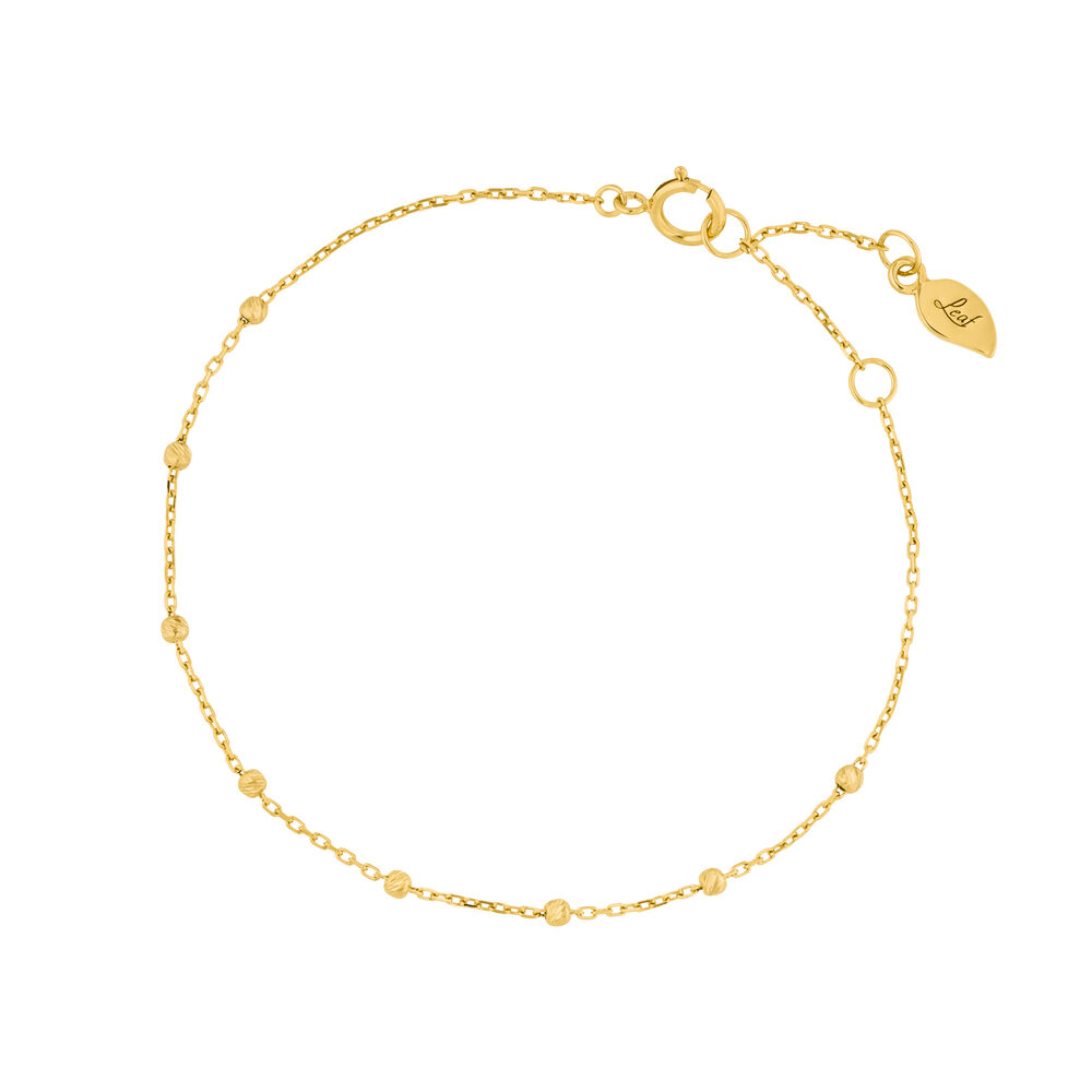 Armkette Beads, 14K Gelbgold Bild 5