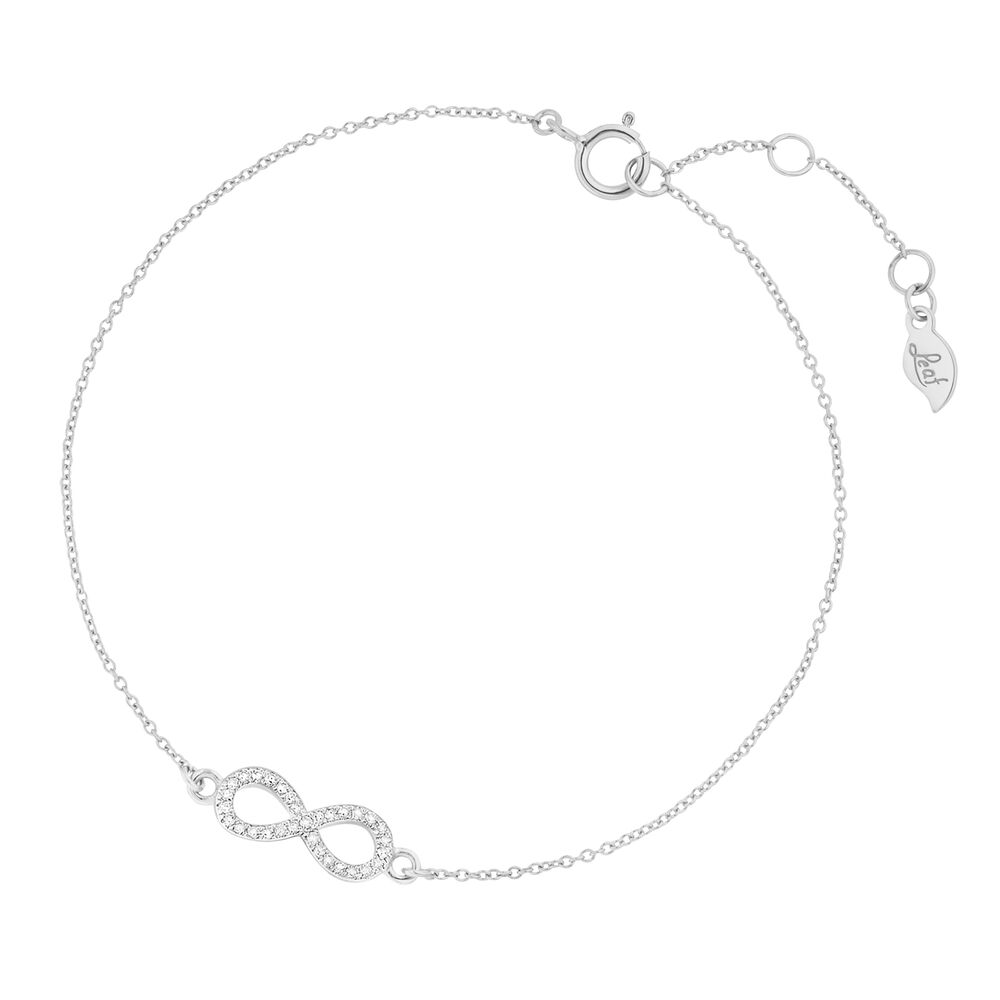 Partner Armbnder, INFINITY, Diamanten, 18 Karat Weigold Bild 4