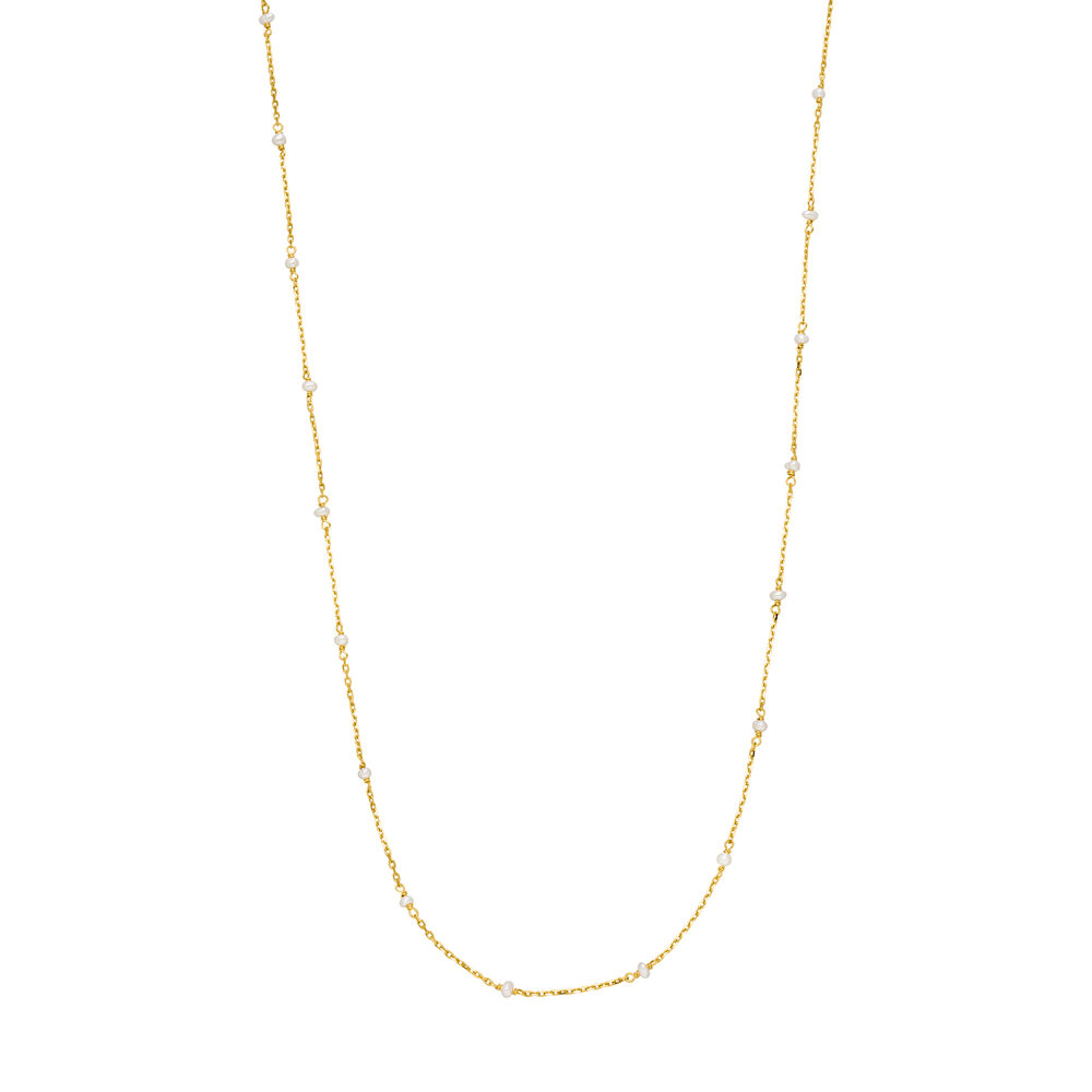 Halskette Pearls, 14K Gelbgold Bild 5