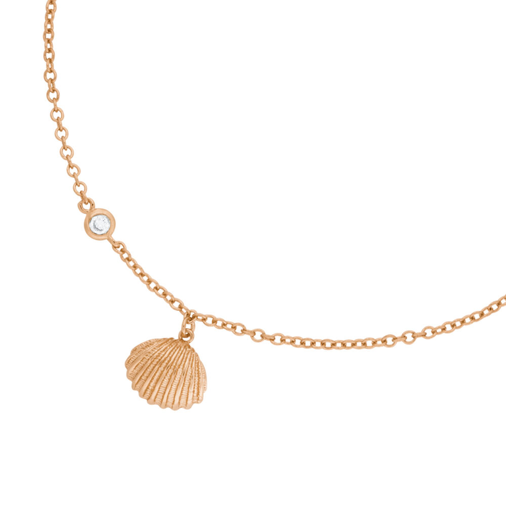 Fukette SHELL, 18 K Rosegold vergoldet Bild 2