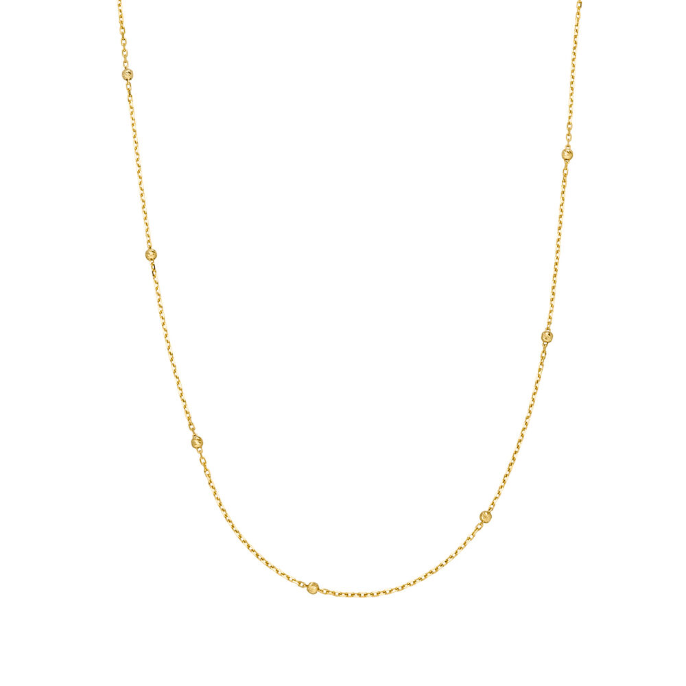 Halskette Beads, 14 Karat Gelbgold