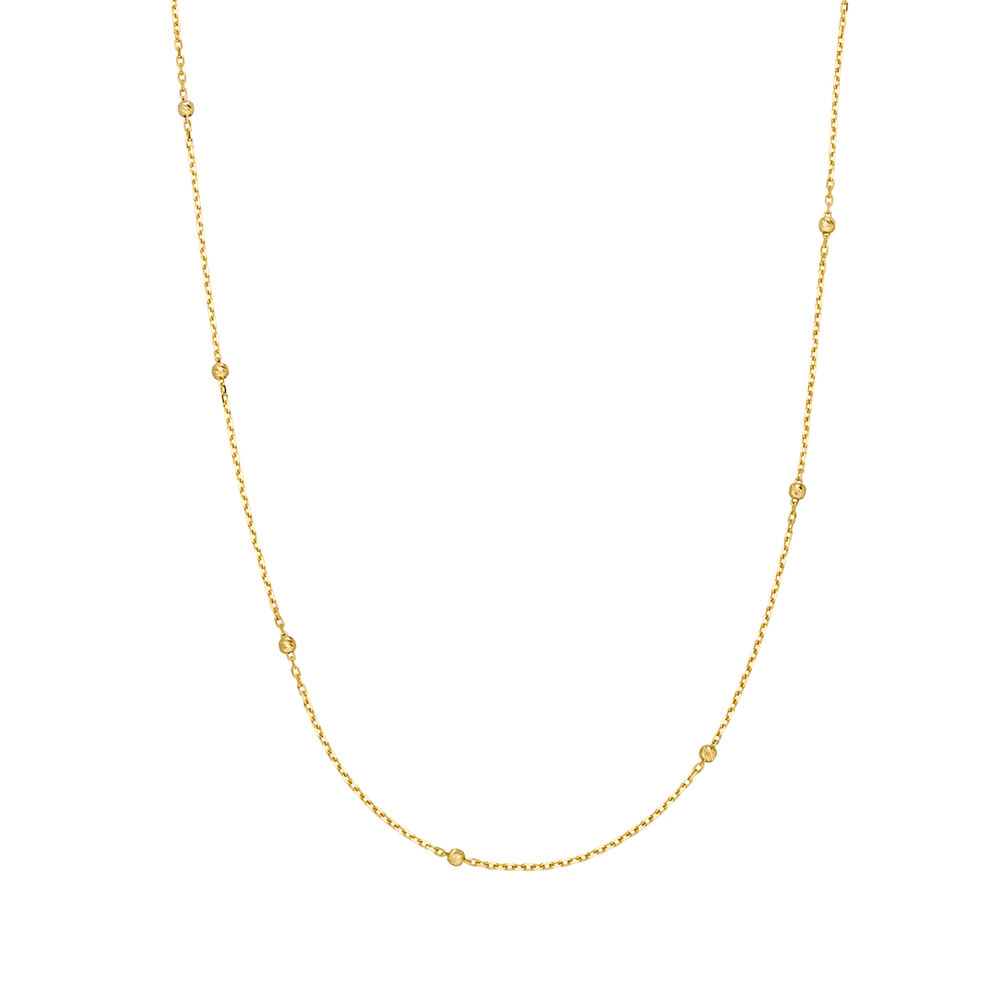 Halskette Beads, 14K Gelbgold