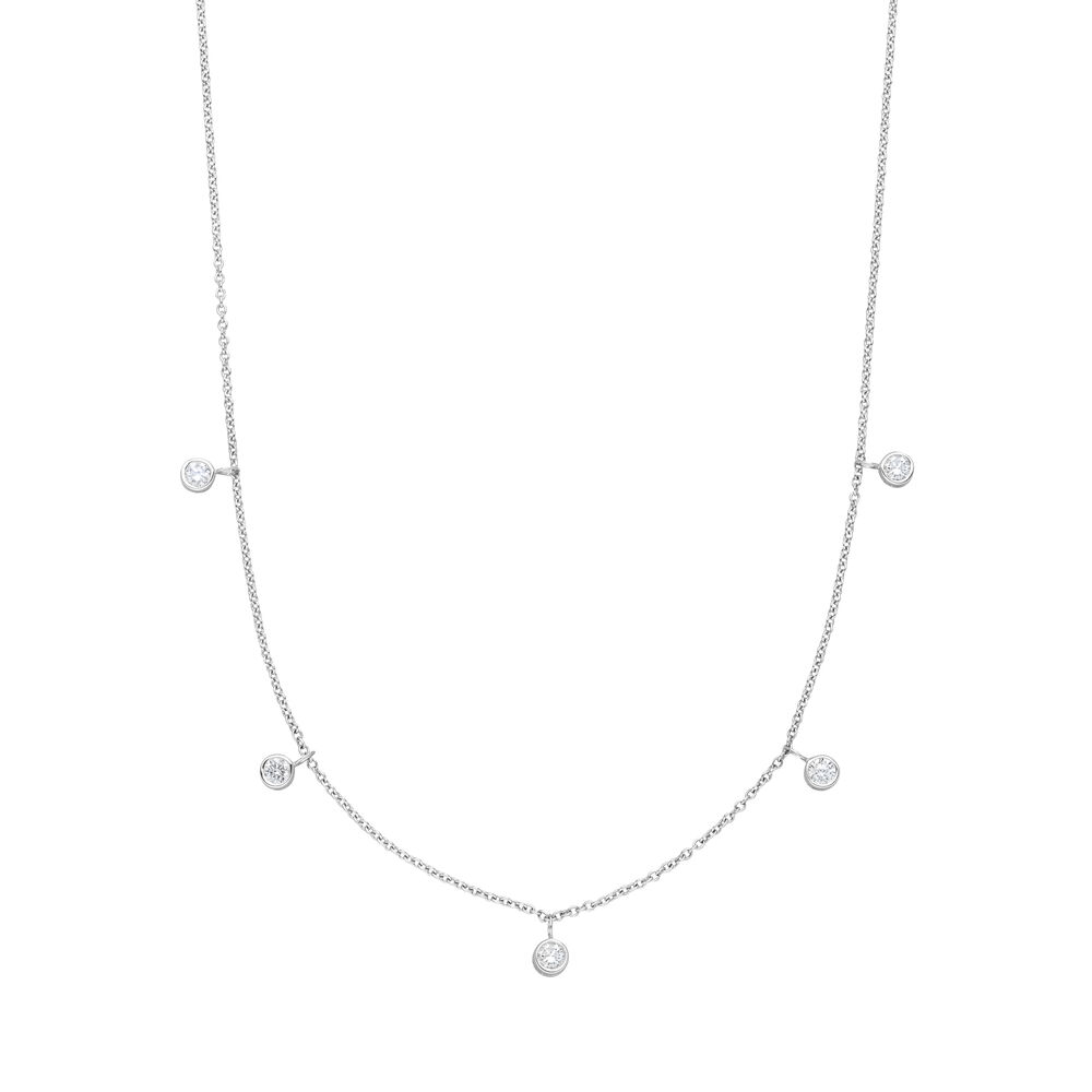 Halskette MY FIRST DIAMOND Charms, 14 Karat Weigold