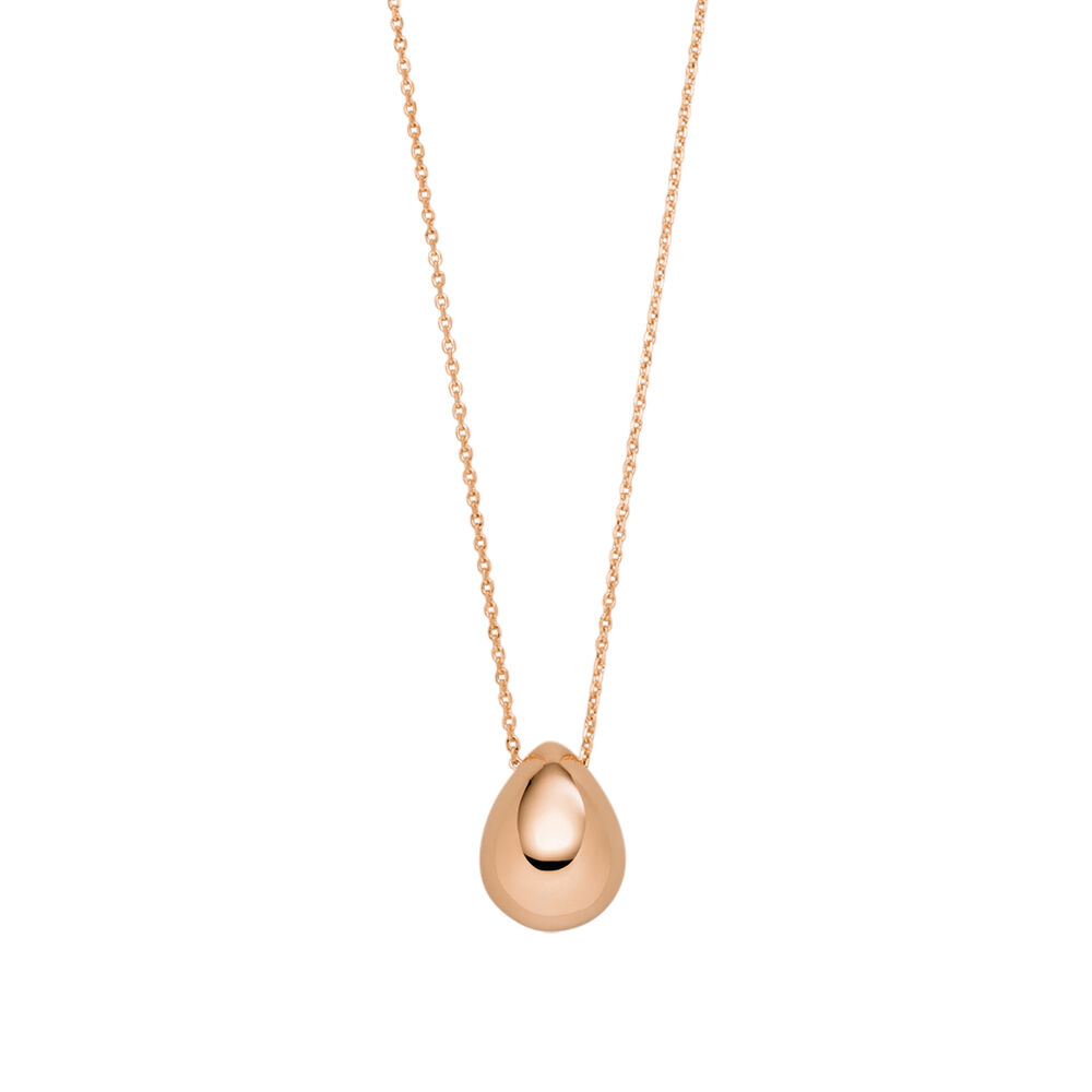 Halskette One Drop, 18 Karat Rosegold vergoldet