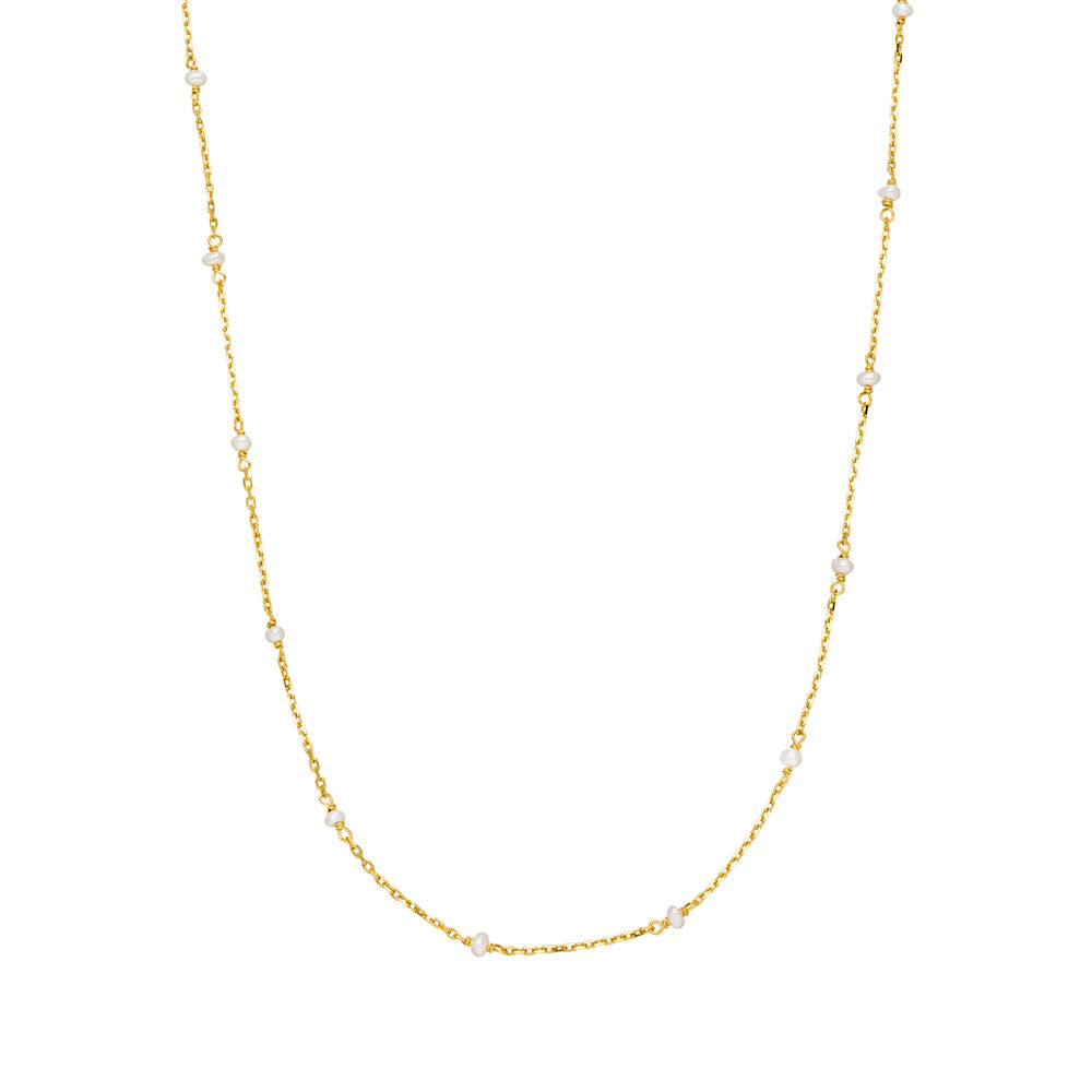 Halskette Pearls, 14K Gelbgold