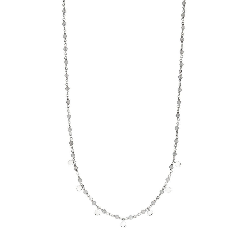 Halskette Rainbow, Labradorit, 925 Sterlingsilber