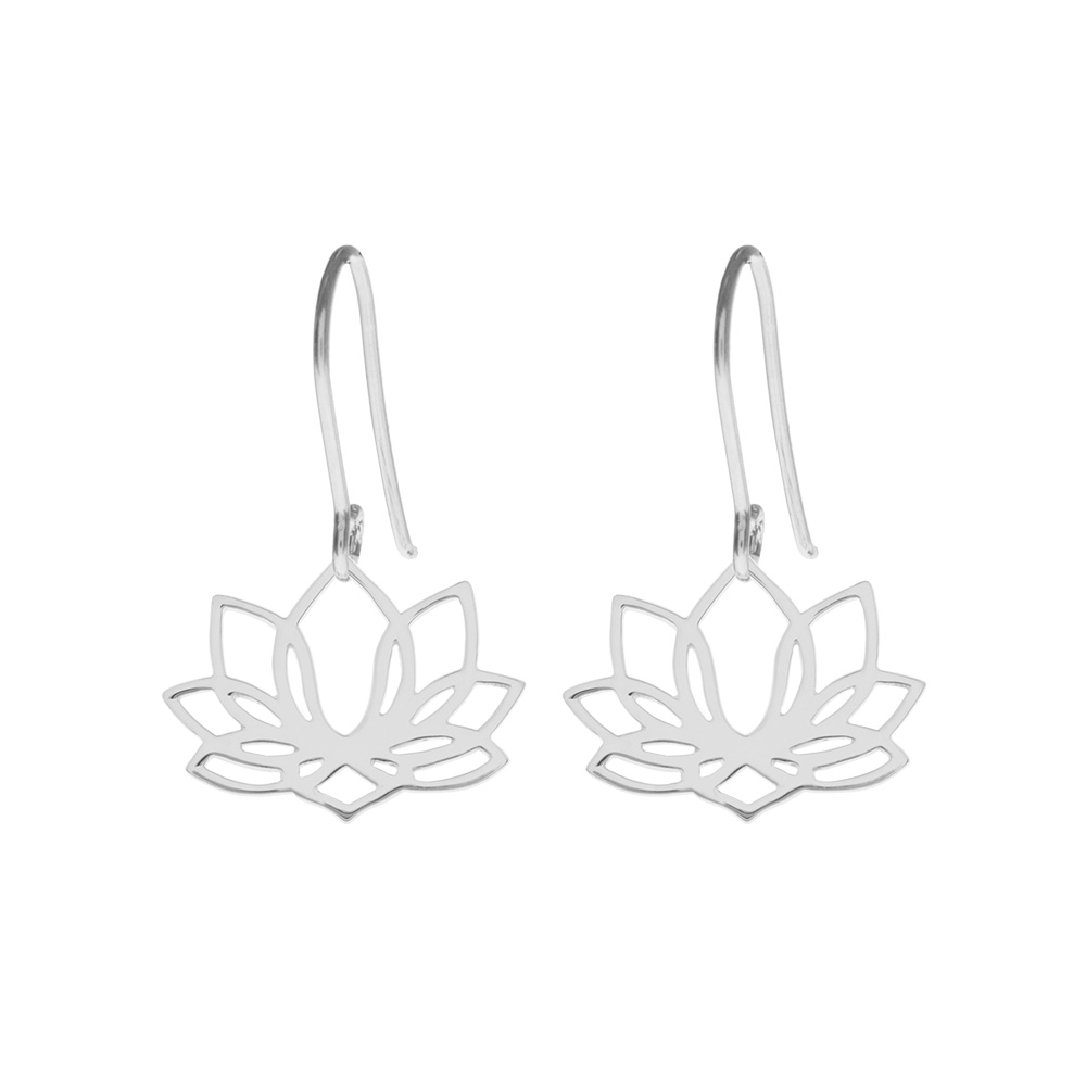 Ohrhnger Lotus, 925 Sterlingsilber