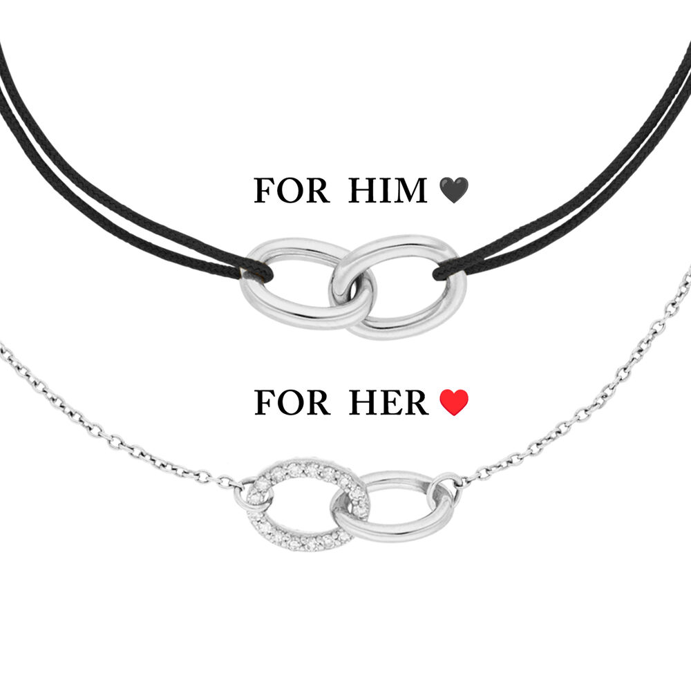 Partner Armbnder, ETERNAL TOUCH, 14 Karat Weigold