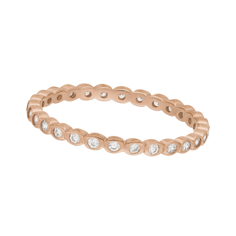 Ring Memories, 18 Karat Rosegold vergoldet