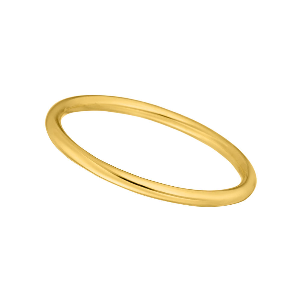 Stacking Ring Basic, 18 K Gelbgold vergoldet, Gre 50