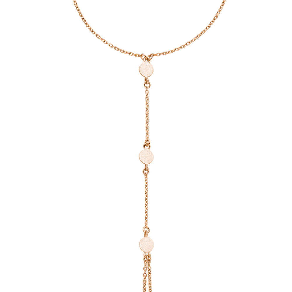 Hand Chain Platelet, 18K Rosegold vergoldet Bild 2