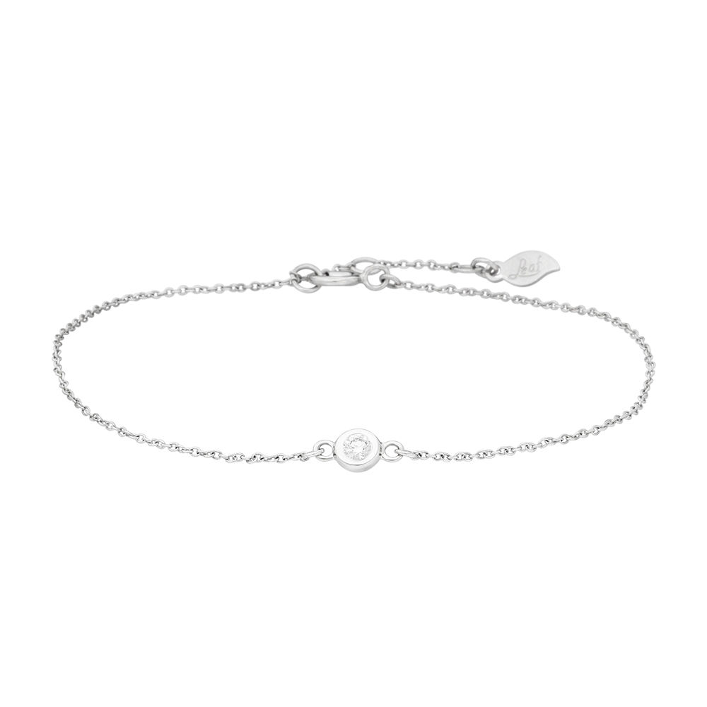 Armkette MY FIRST DIAMOND, 14 Karat Weigold Bild 3