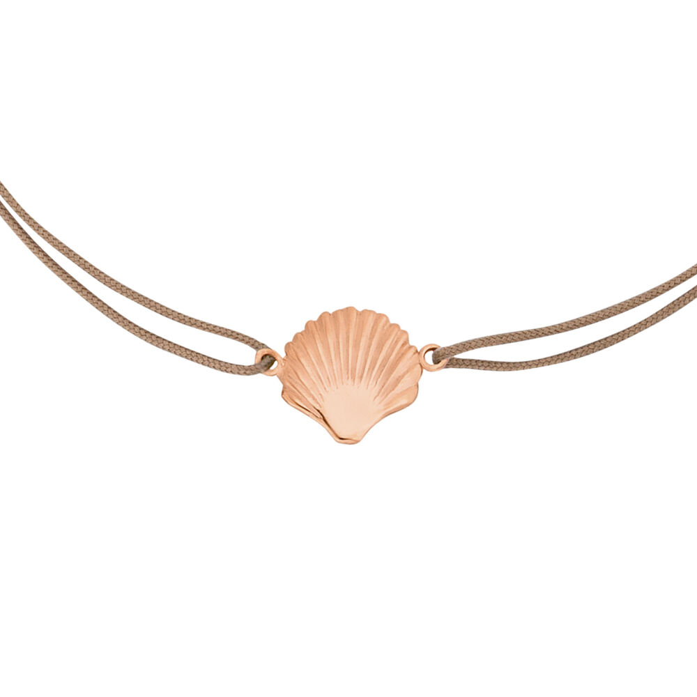 Fu�b�ndchen SHELL, 18 K Rosegold vergoldet Bild 3
