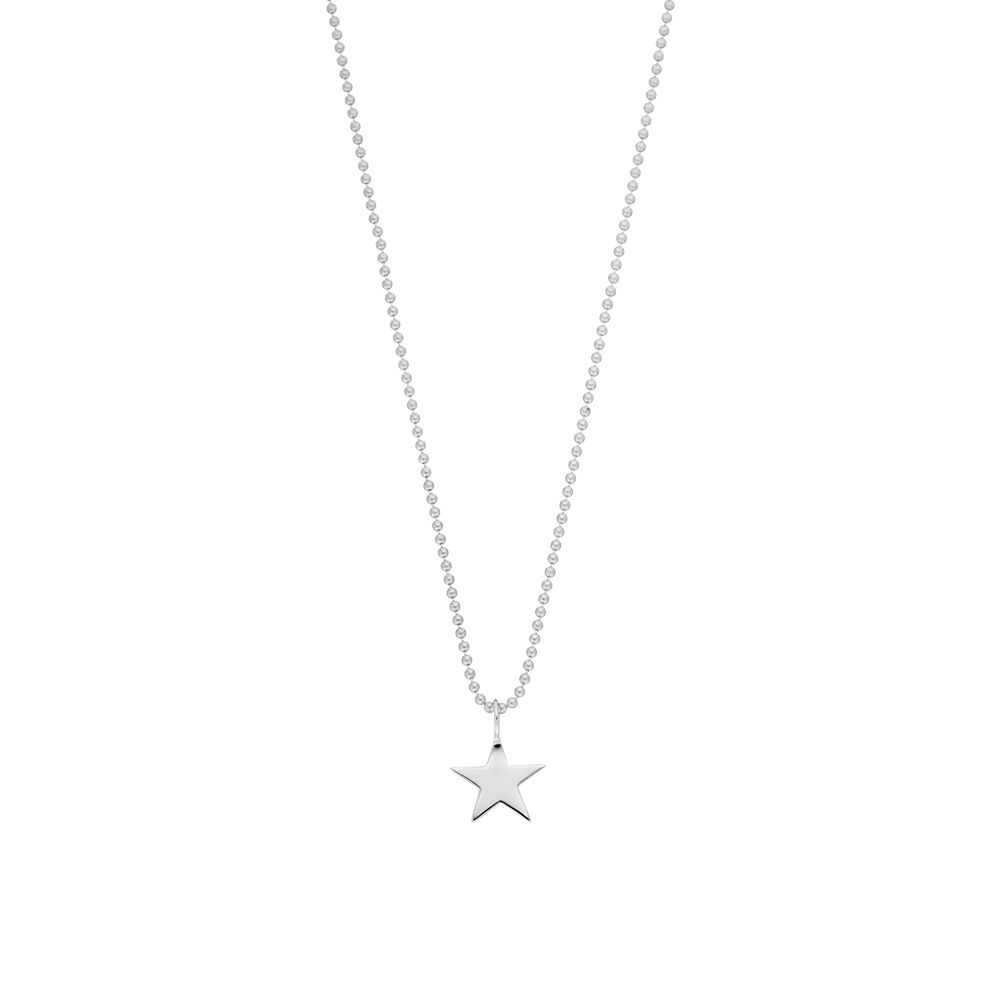 Halskette STAR, 14 Karat Weigold Bild 3