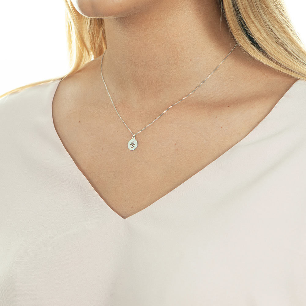 Halskette Fatima, 14 K Weigold Bild 2