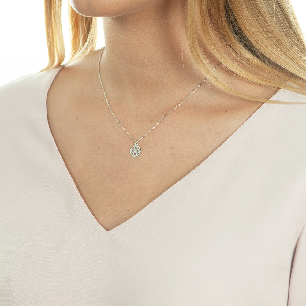 Halskette Clover, 14 Karat Weigold Bild 2