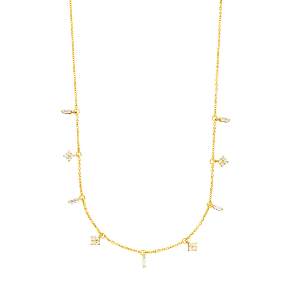 Choker CRYSTAL, 18 Karat Gelbgold vergoldet Bild 2