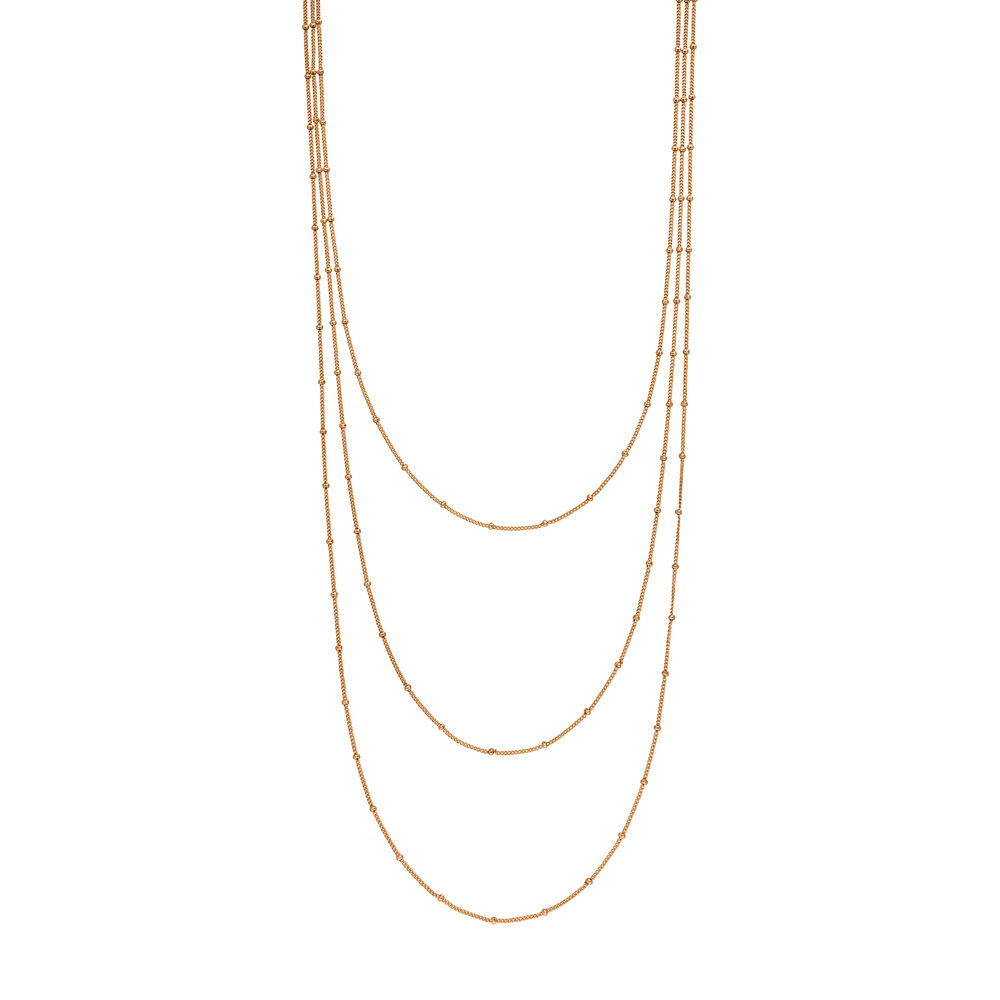 Halskette WATERFALL, 18 Karat Rosegold Bild 2