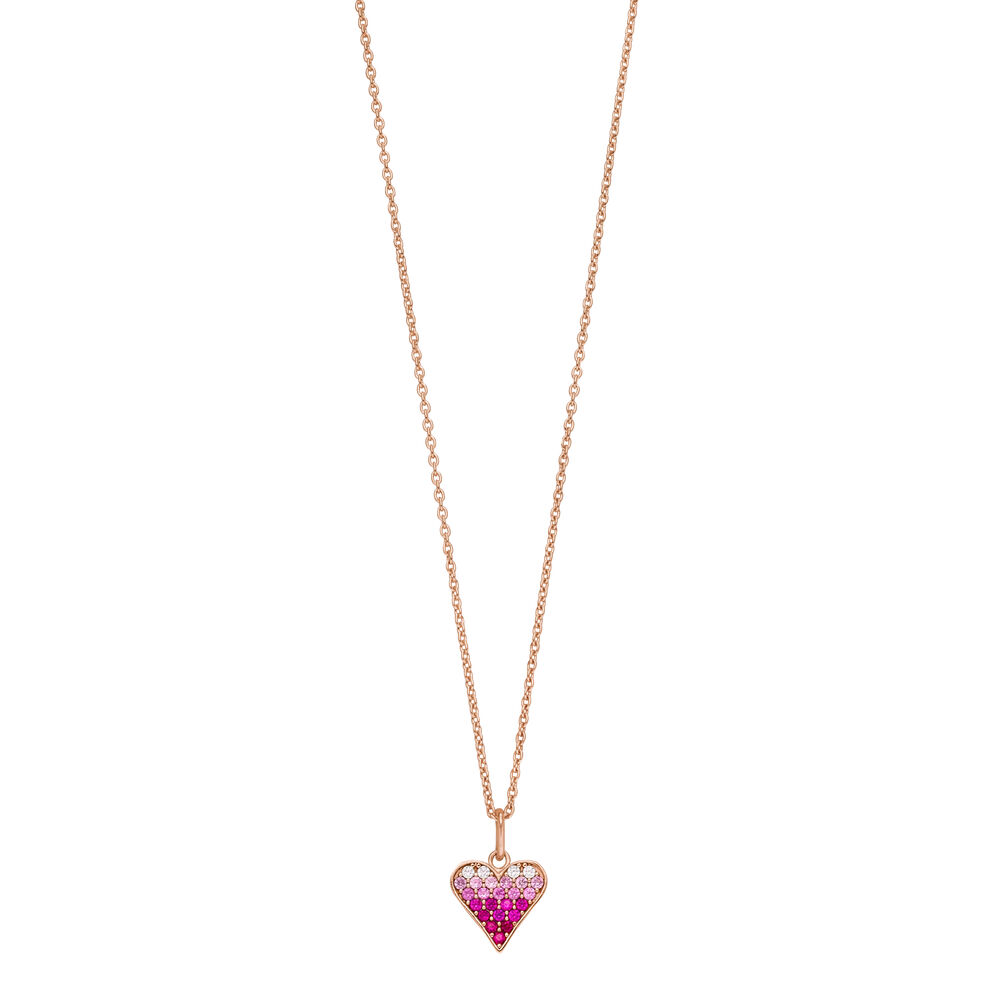 Halskette Pink Valentine, 18 Karat Rosegold vergoldet Bild 3