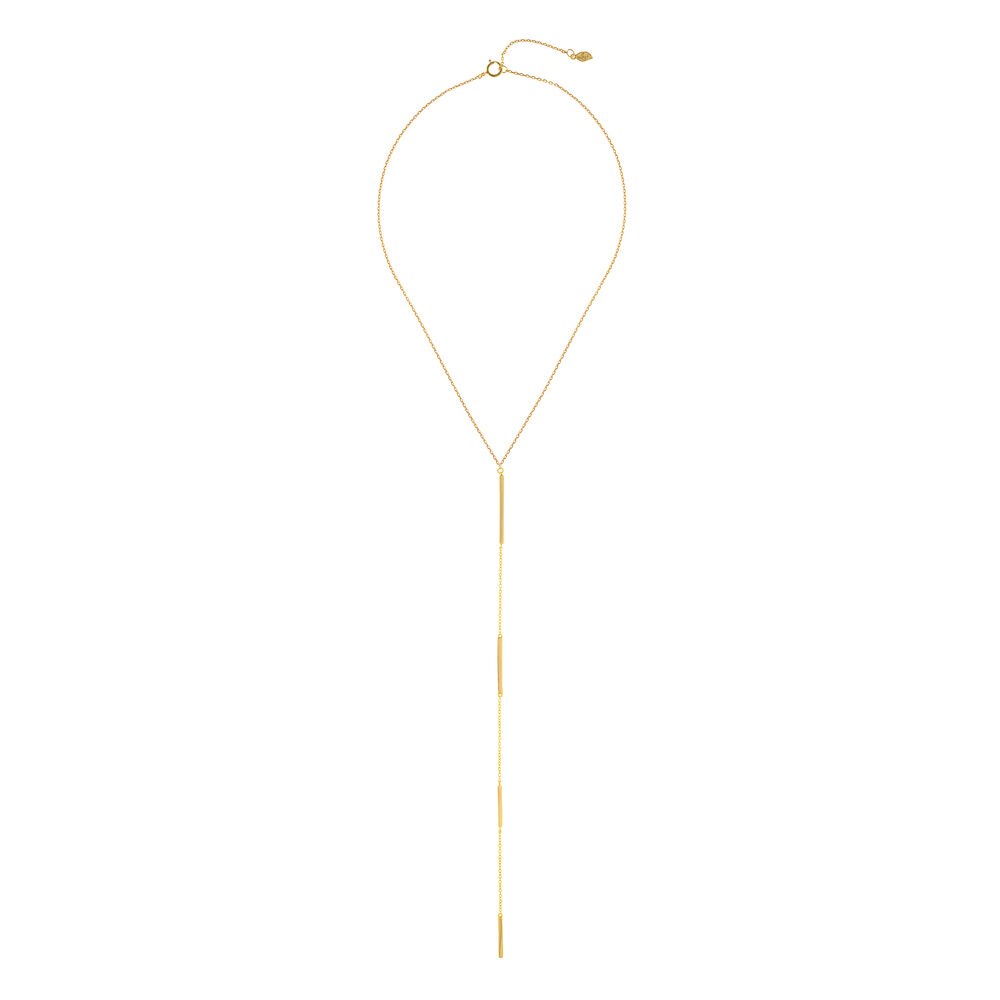 Y-Halskette Basic, 18 K Gelbgold vergoldet Bild 4
