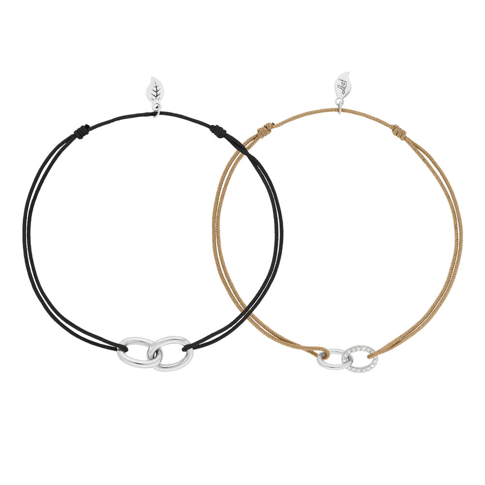 Partner Armbnder, ETERNAL TOUCH, 14 Karat Weigold Bild 3