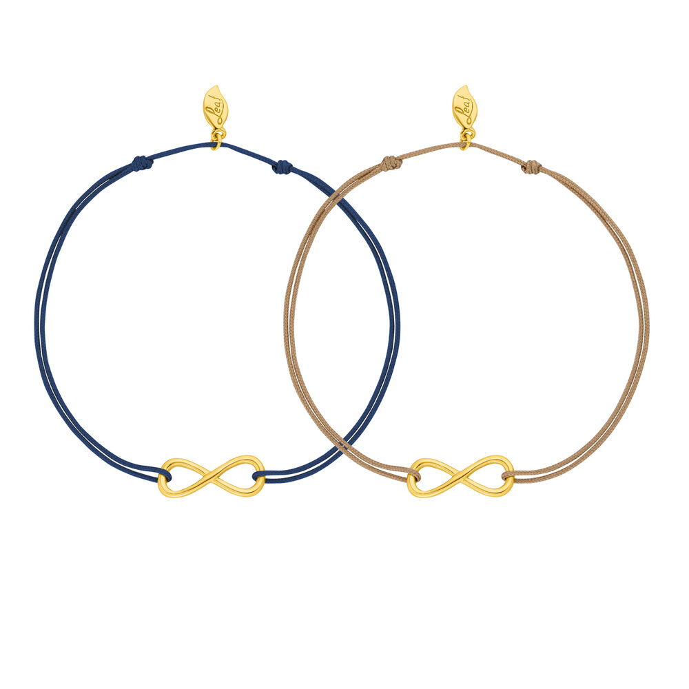 Partner Armbnder, INFINITY, 14 Karat Gelbgold Bild 3