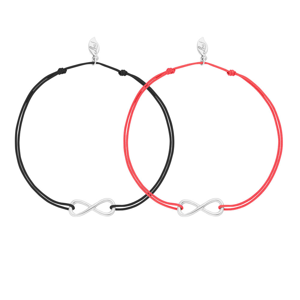 Partner Armbnder, INFINITY, 14 Karat Weigold Bild 3