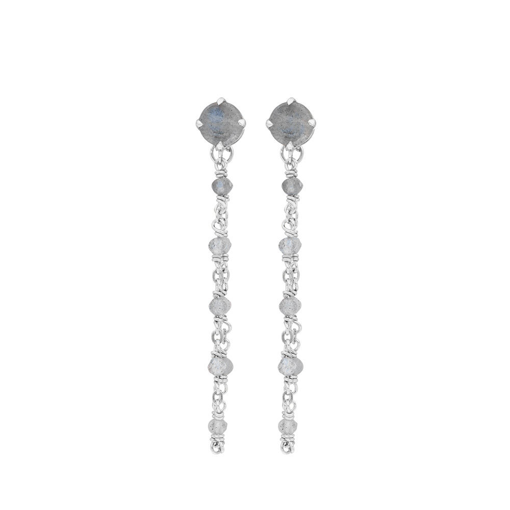Ohrhnger Flying Gem, Labradorit, 925 Sterlingsilber Bild 2