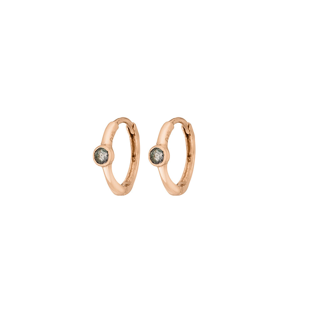 Creole One Gem, Labradorit, 18 K Rosegold vergoldet Bild 2