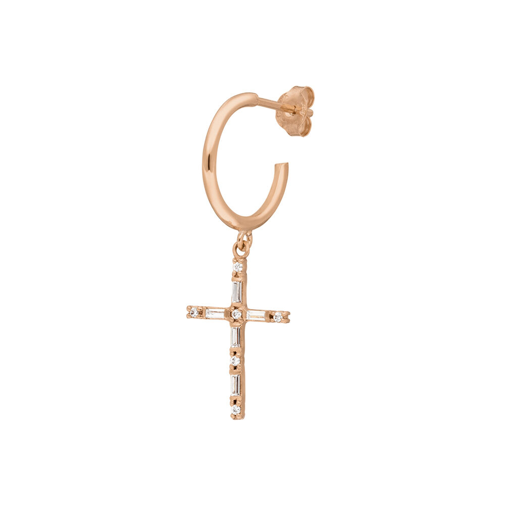 Cross - Rosegold vergoldet