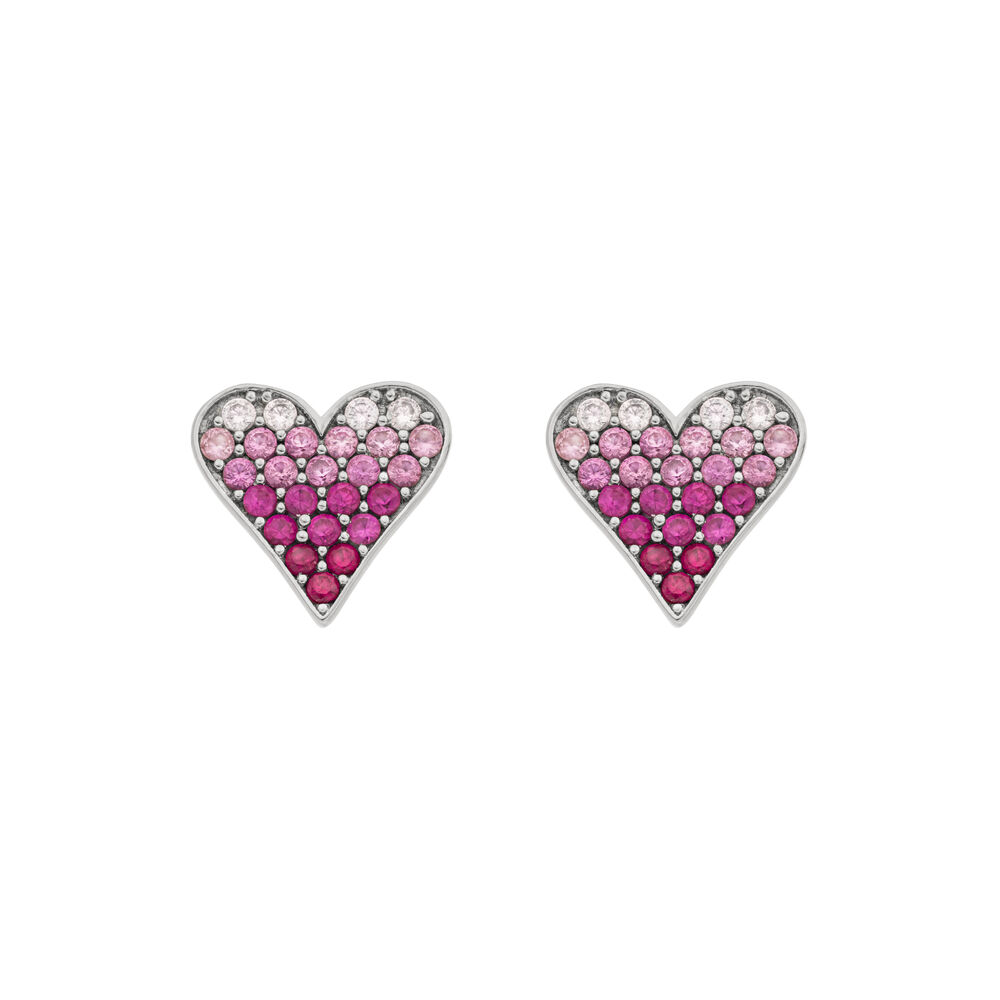 Ohrstecker Pink Valentine, 925 Sterlingsilber Bild 3