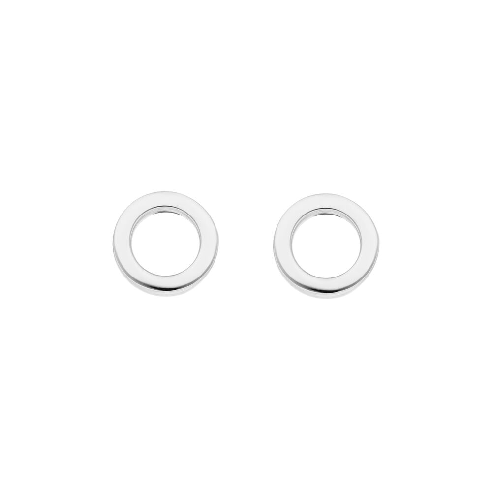 Ohrstecker MINI Circle, 925 Sterlingsilber Bild 2