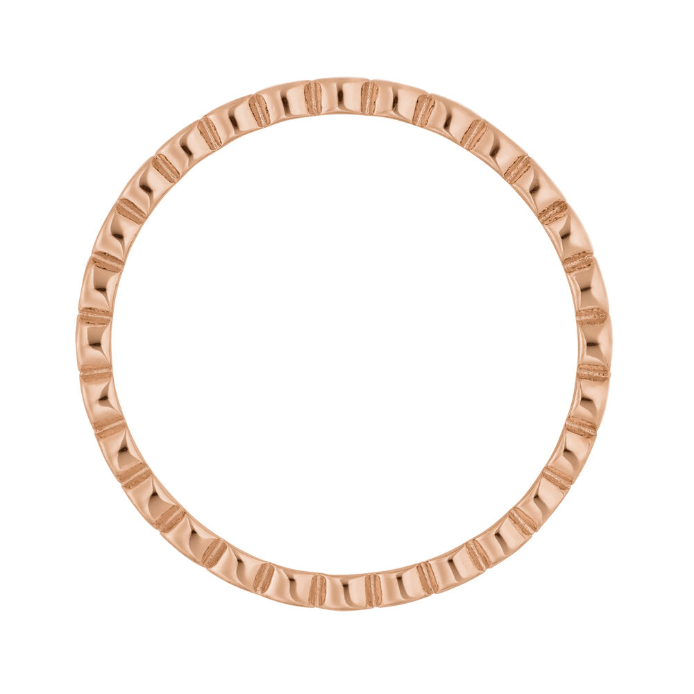 Ring Dots, 18 Karat Rosegold vergoldet Bild 2