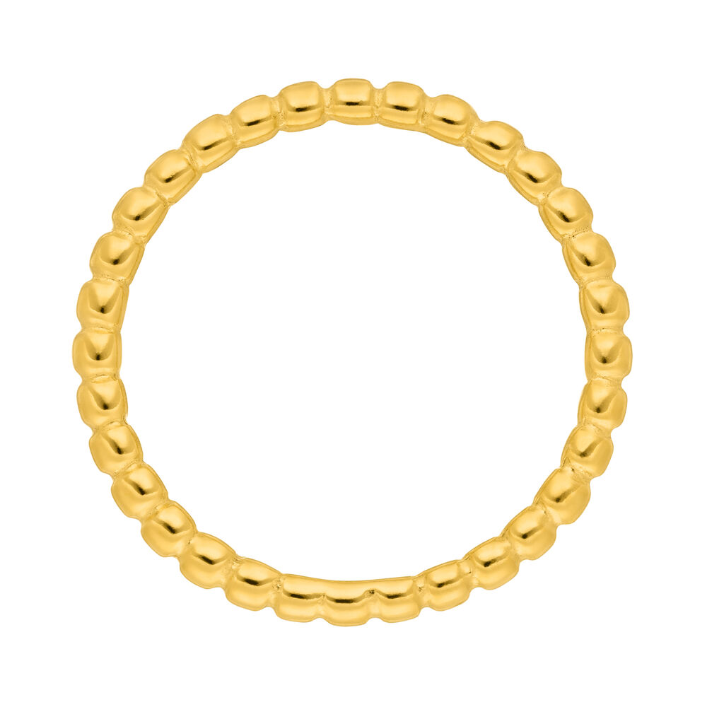 Ball-Ring, 18 K Gelbgold vergoldet Bild 2