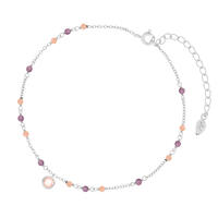 Fukette Purple Love, 925 Sterlingsilber