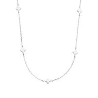 Halskette MINI Clover, 14 Karat Wei�gold