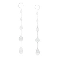 Ohrhnger Barock Pearls, 14 Karat Weigold